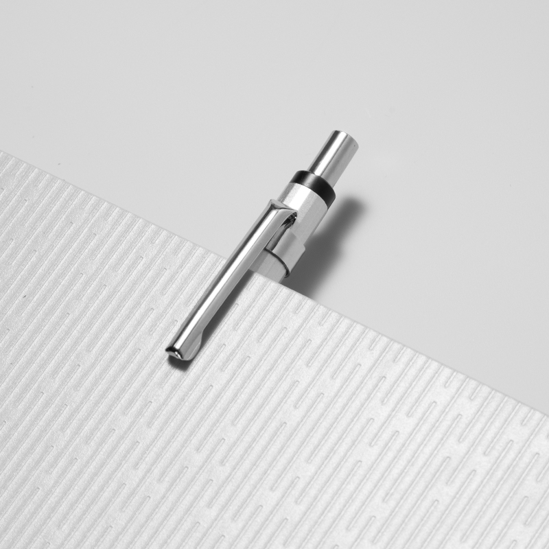 得力S001-B金屬活動鉛筆0.5mm(銀)(袋)