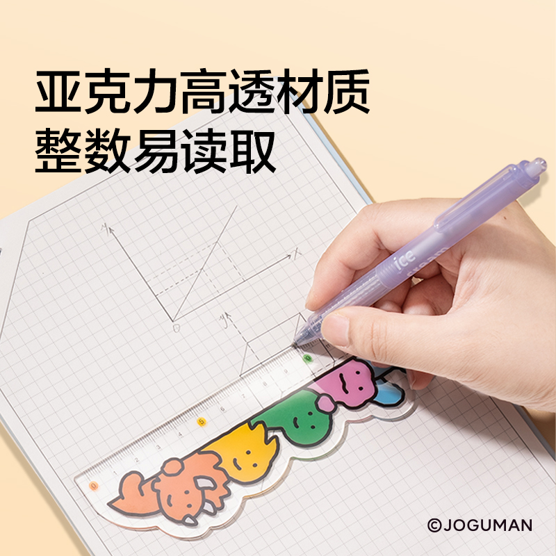 紐賽NS093-Q喬古漫直尺15cm(透明)(把)