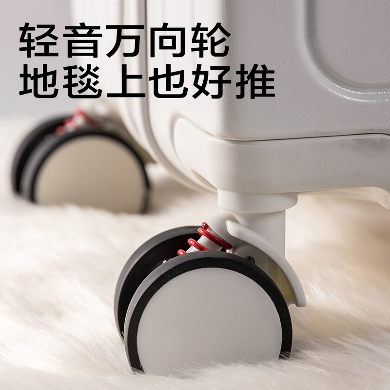 得力BG601寬拉桿行李箱(黑-20寸)(個)
