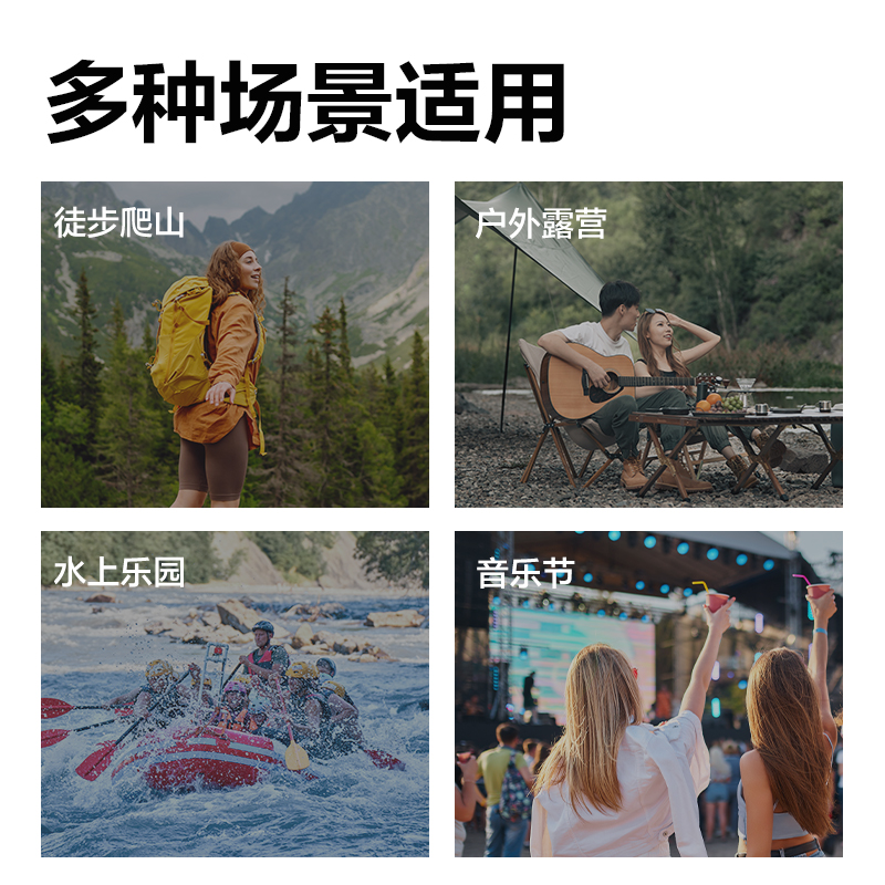 得力LY101便攜雨衣(藍)(袋)
