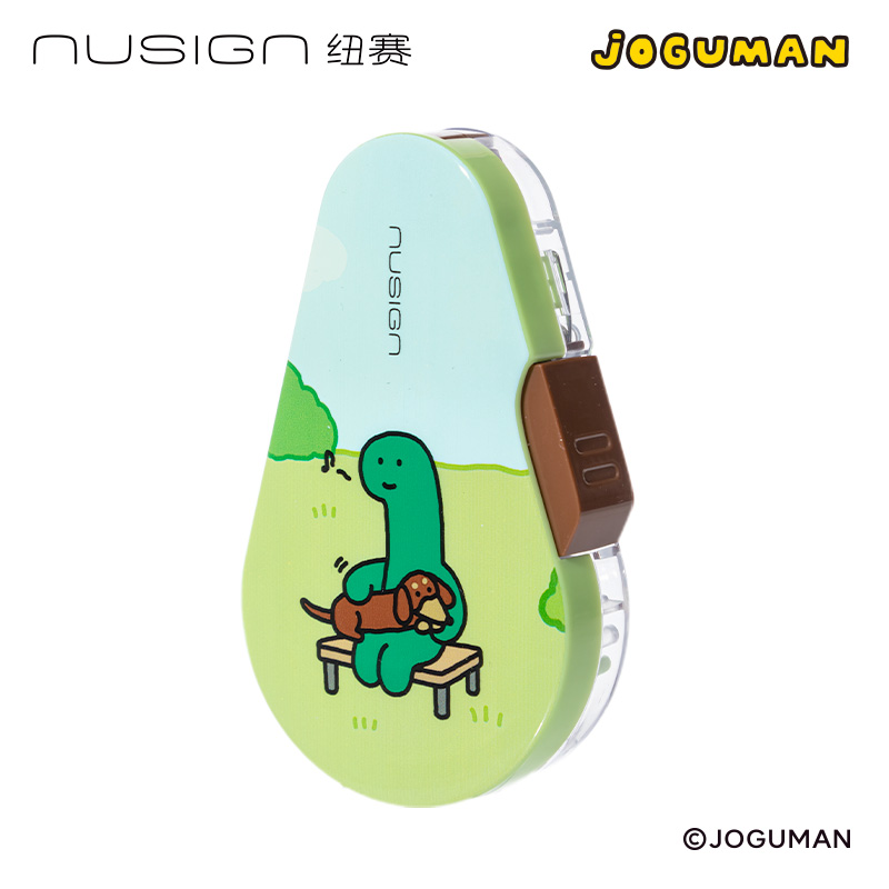 紐賽NS162-Q喬古漫按動(dòng)密封門修正帶5mm*12m(綠)(個(gè))