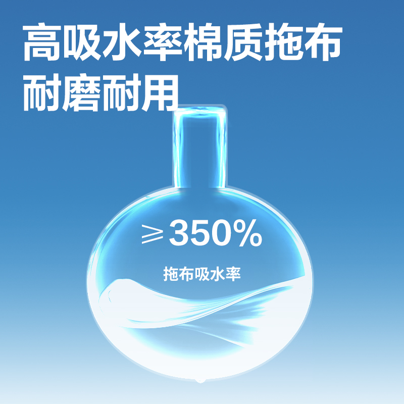 得力得心LQ153塵推(60cm)(藍(lán))(1套)