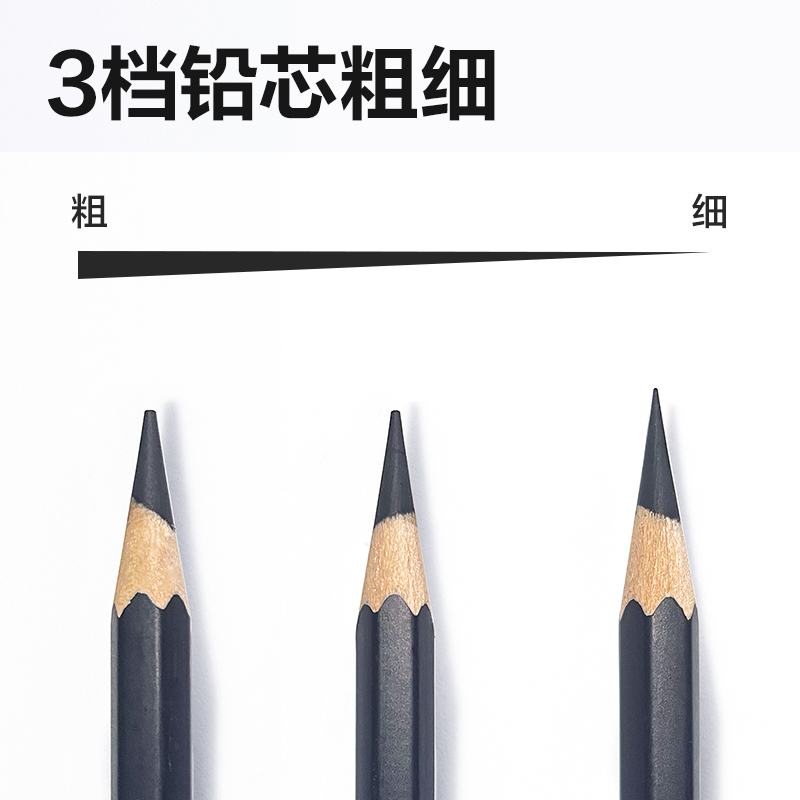 得力VB93美術(shù)削筆機(jī)(透明黑)(盒)