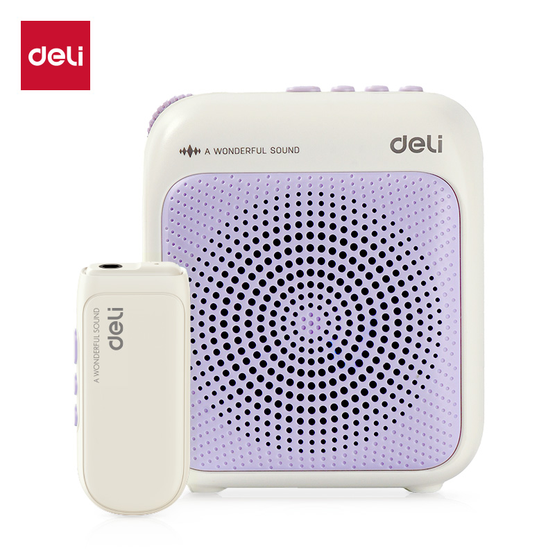 得力LT915T多彩擴(kuò)音器音響(頭戴)(10W)(2000mAh)(紫)(臺(tái))