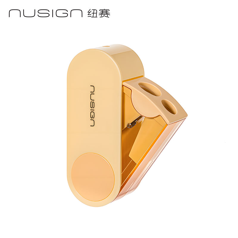 紐賽NS074FOLD旋轉(zhuǎn)密封門(mén)雙孔卷筆刀(個(gè))(雛菊黃)