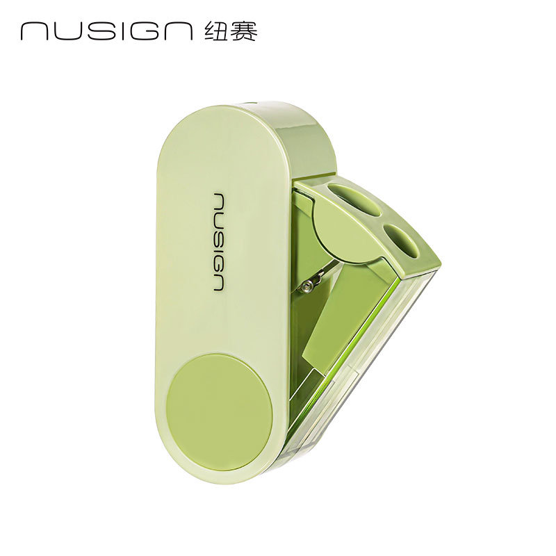 紐賽NS074FOLD旋轉(zhuǎn)密封門(mén)雙孔卷筆刀(個(gè))(曠野綠)