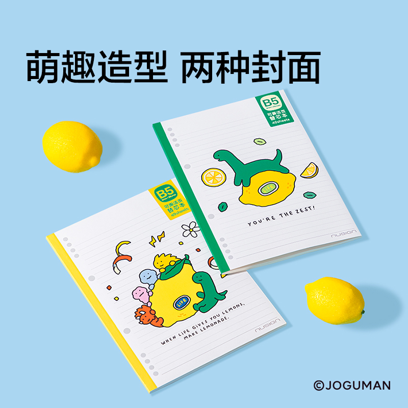 紐賽NS313-Q喬古漫活頁替芯本-B5(混)(40張/本)