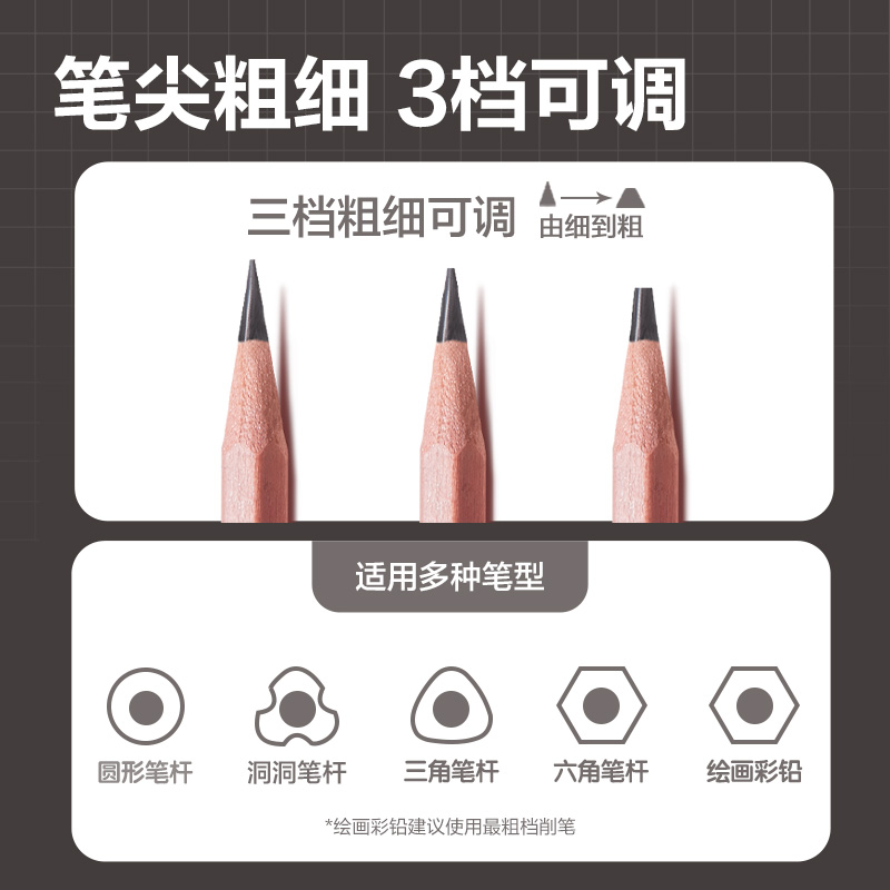 得力VA202電動削筆機(藍)(個)