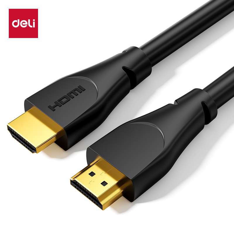 得力AF100H-15HDMI2.0線4KPVC經(jīng)典款1.5米（黑色）（條）