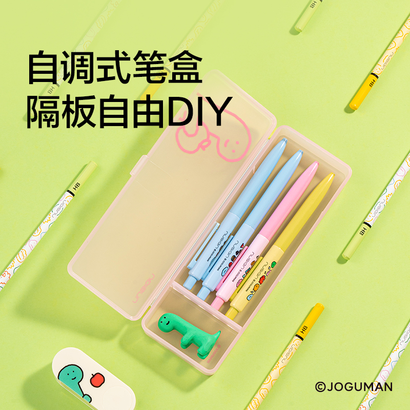 紐賽NS891-Q喬古漫紐賽中性筆收納盒(粉)(盒)