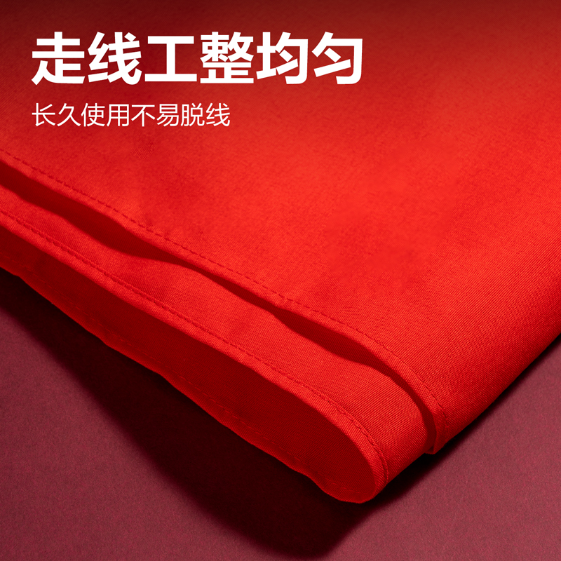 得力LZ500經(jīng)濟型滌綸紅領巾1m(紅色)(1條/袋)
