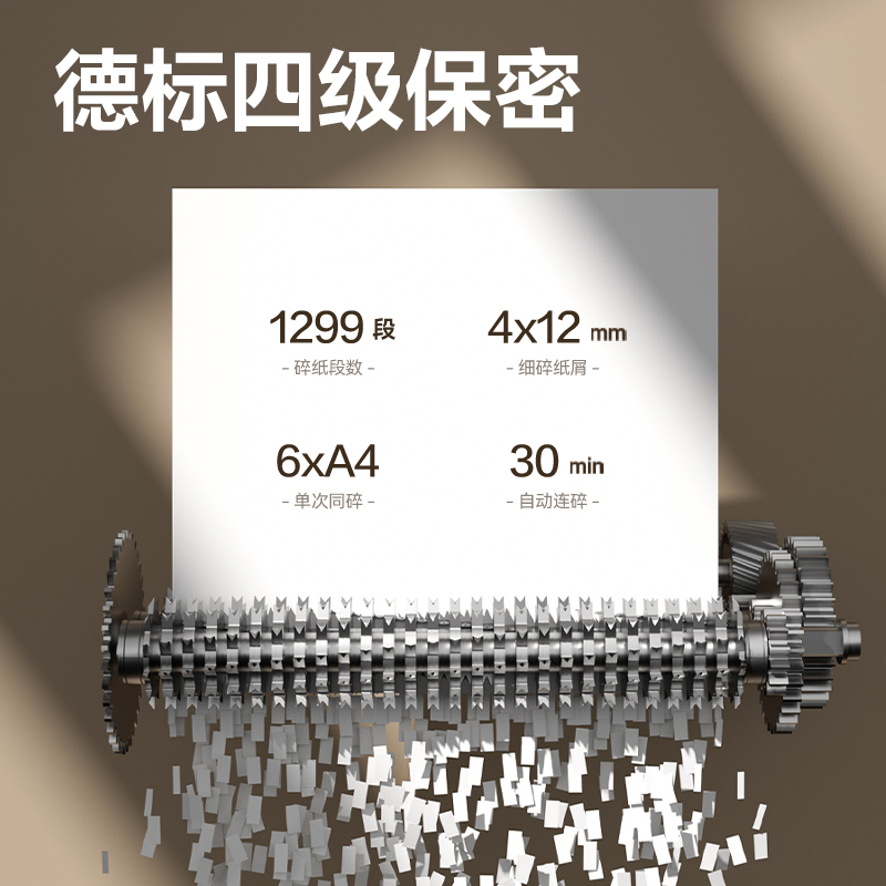 得力GA805碎紙機(jī)-自動進(jìn)紙碎紙機(jī)(白色)(臺)