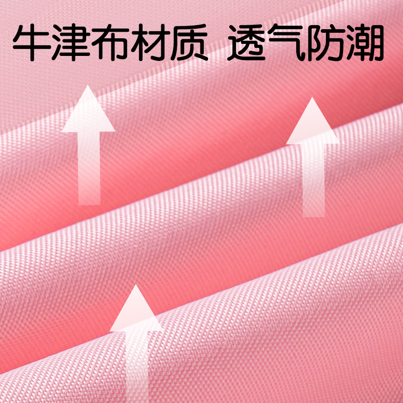 得力PP150大號棉被衣物收納袋(藍)(個)