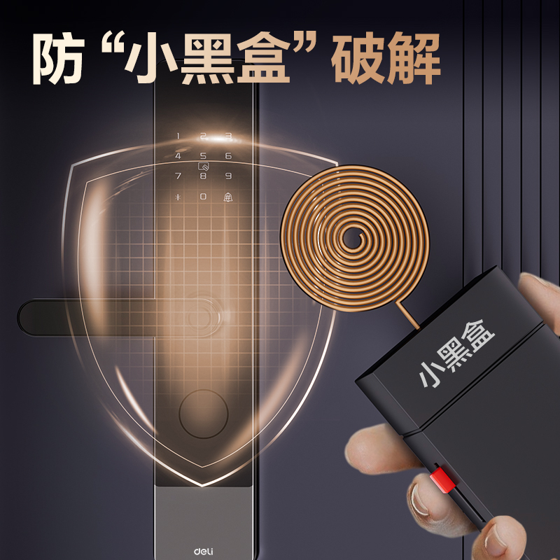 得力AL310門禁設(shè)備及配件智能門鎖(黑)(臺)
