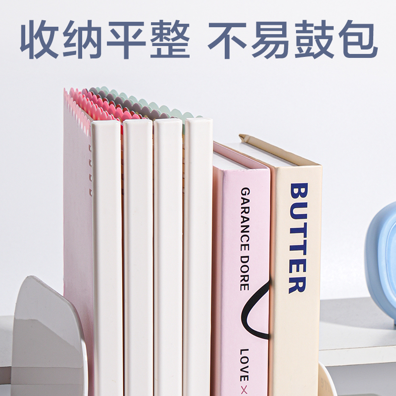 得力HB540Z自由翻平夾活頁本(覓旅·甜言)(本)