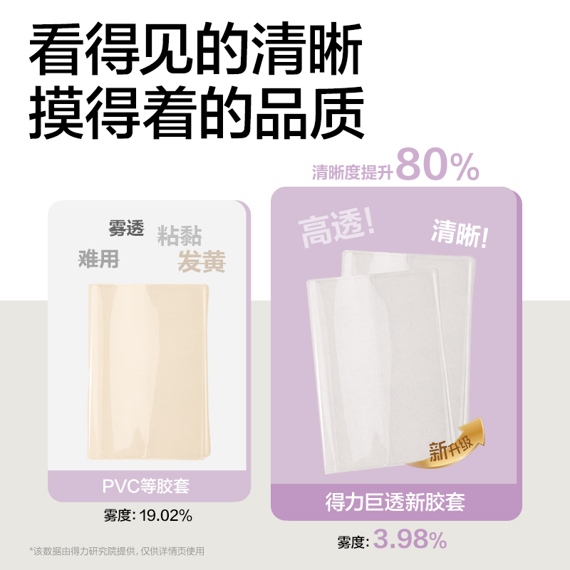 得力T3272-P行紜膠套本(行紜和紙集)(本)