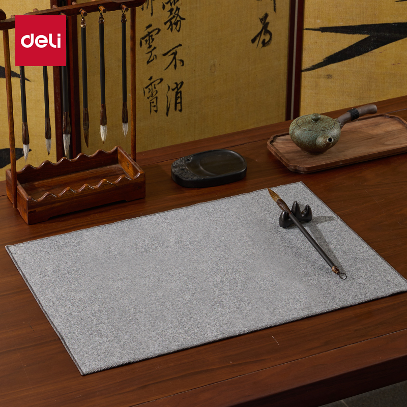 得力HW721防滑毛氈40cm*60cm(灰)(張)