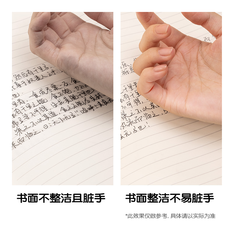 得力SA386三角桿刷題速干按動中性筆0.5mm雙球珠AS筆頭(黑)(支)