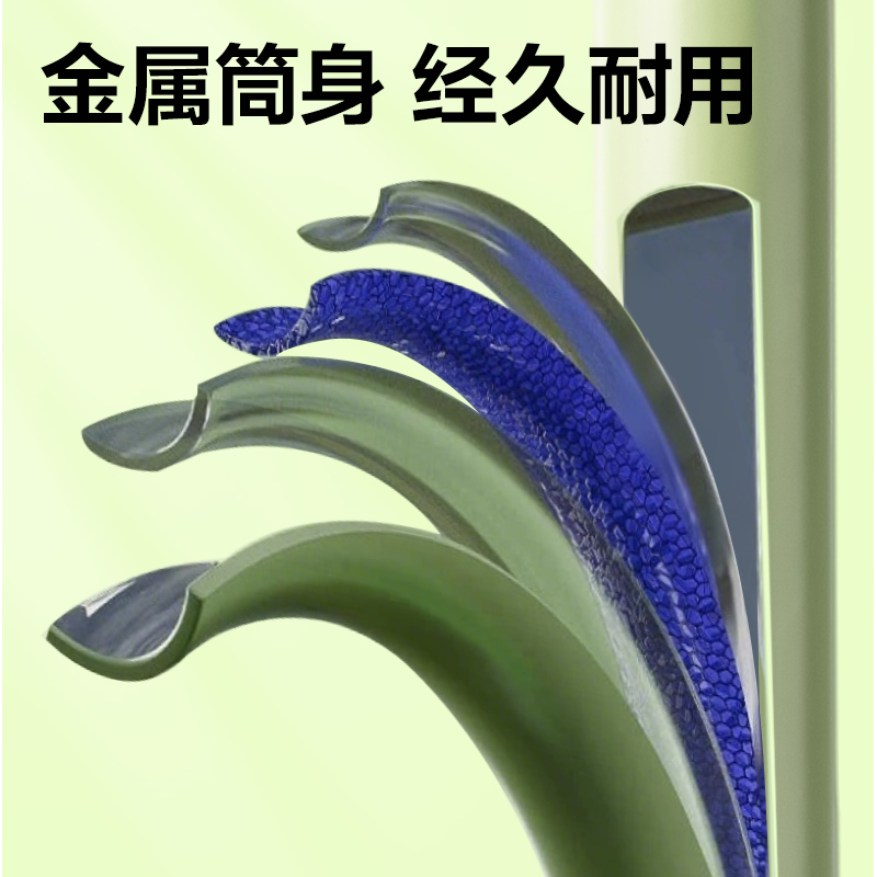 安格耐特FD405_59cm大號鋼管打氣筒(帶泵款)(綠)(個)