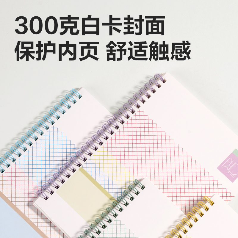 得力LA560螺旋本(簡(jiǎn)單格調(diào)5)(本)