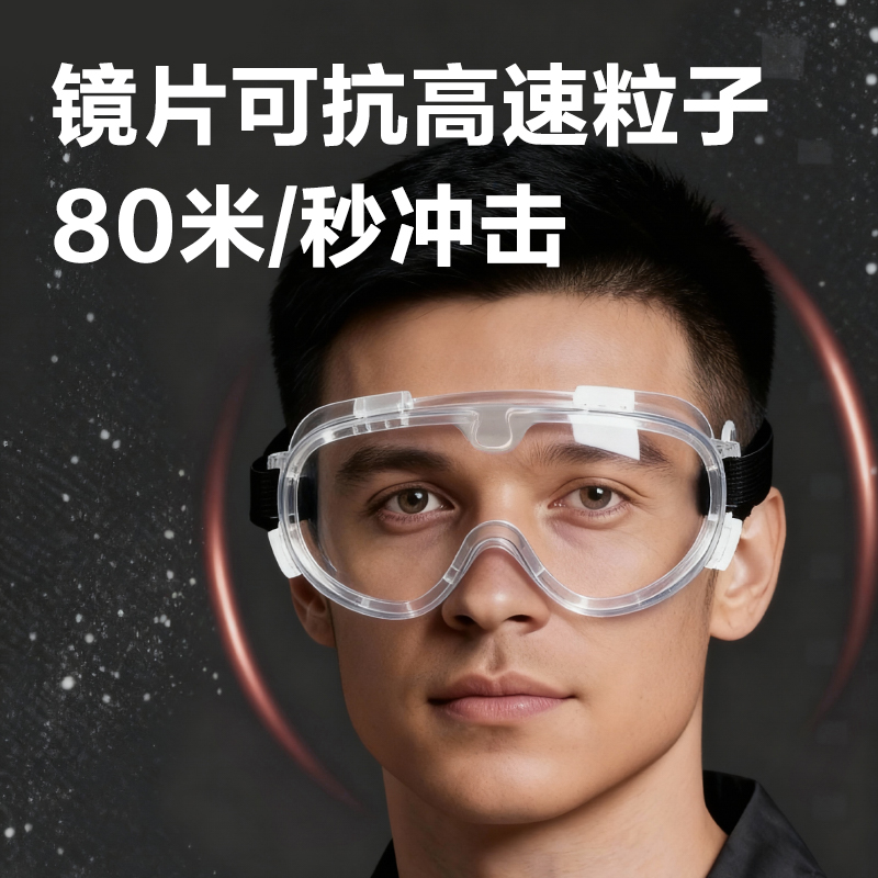 得力得心LE704護(hù)目鏡(透明)(個(gè))