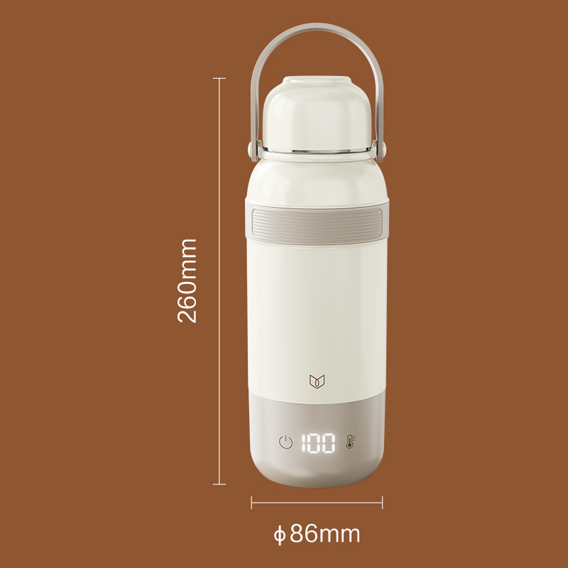得力LD998便攜式保溫杯(白)(個(gè))