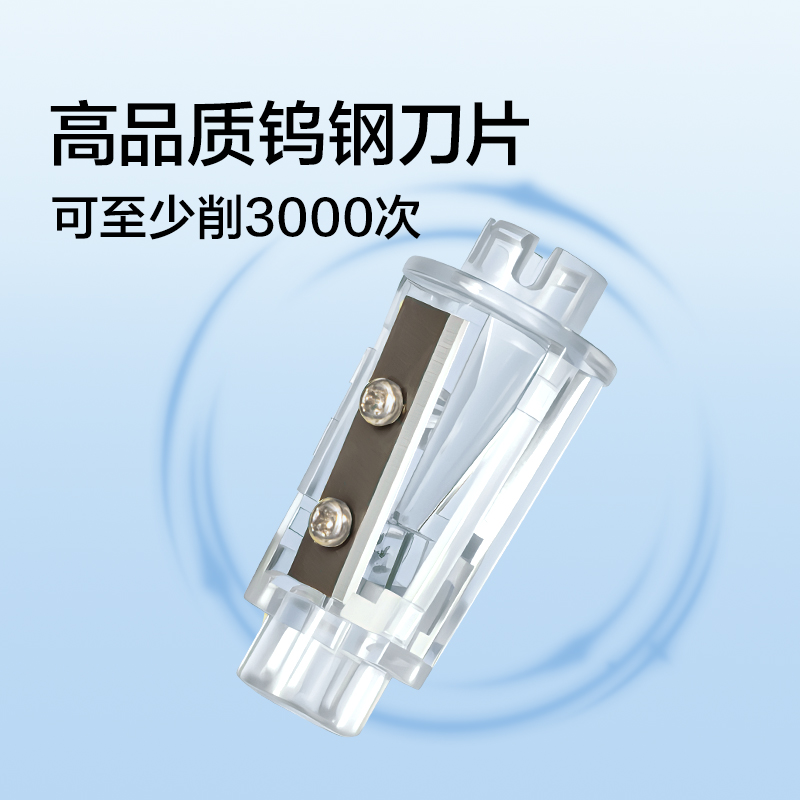 紐賽NS075MINIROLL手持式電動(dòng)卷筆刀(個(gè))(瓷白色)