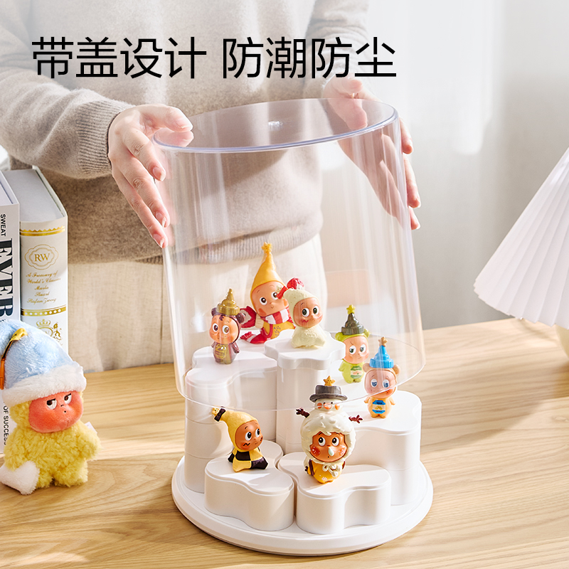 得力XDM163多格盲盒收納(白色)(盒)