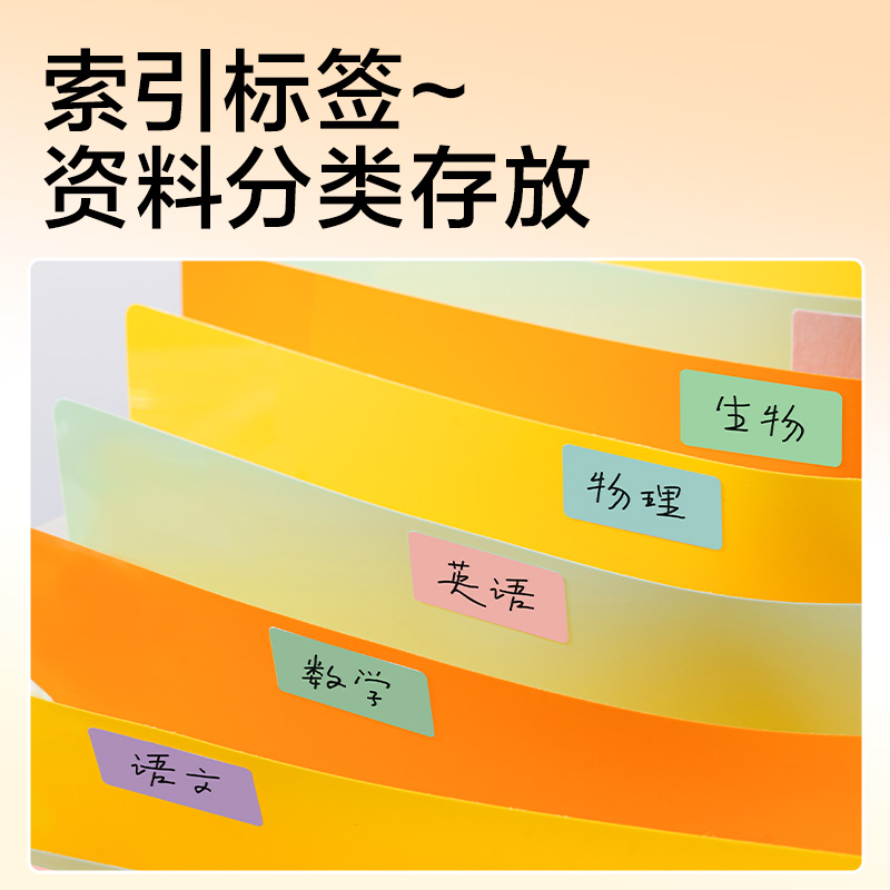 得力PM361豎式13格彩虹內(nèi)頁風(fēng)琴包(透明)(個(gè))