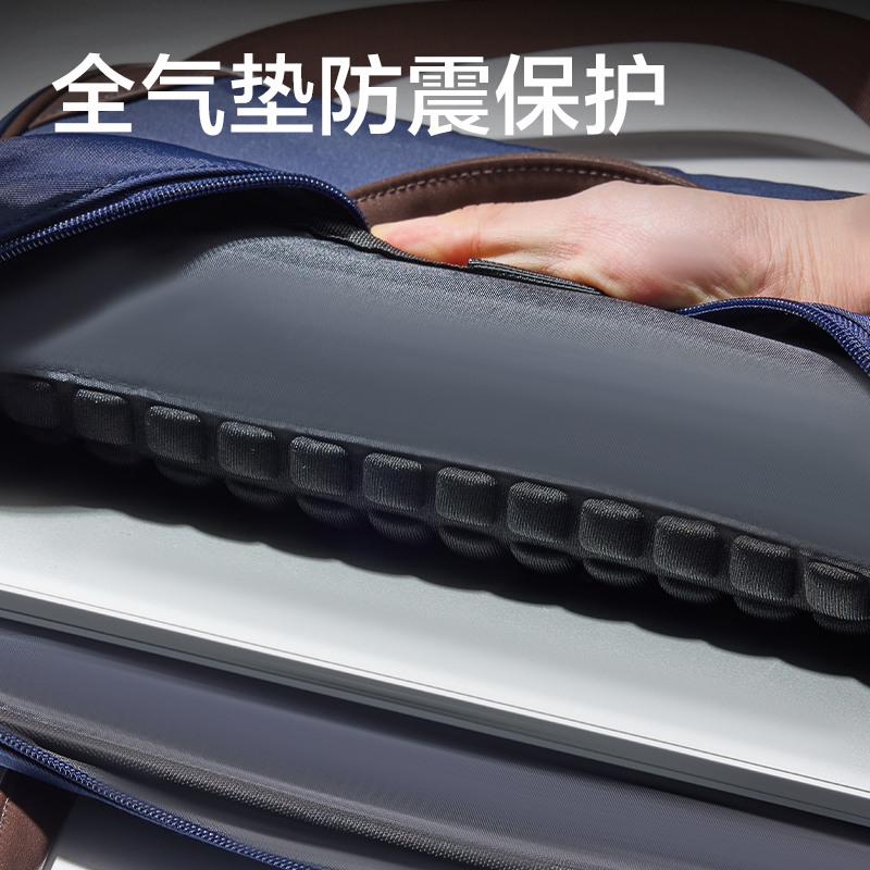 得力BG205多功能休閑電腦包(藍)(個)