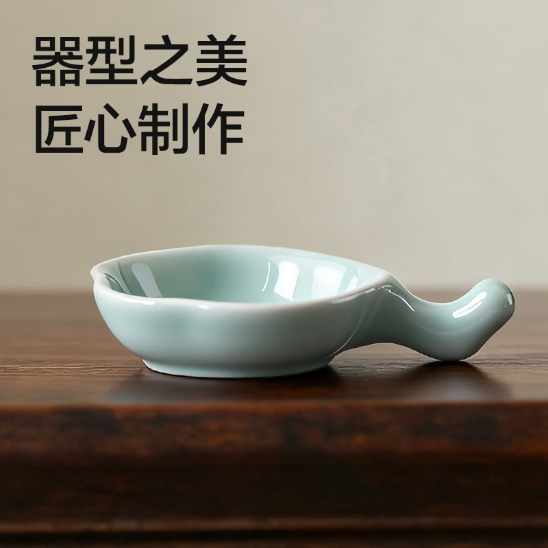 得力HW719-B陶瓷梅花墨碟(藍(lán))(個(gè))