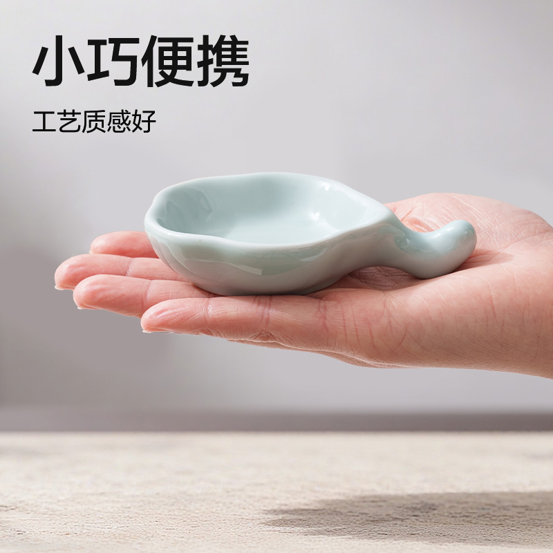 得力HW719-B陶瓷梅花墨碟(藍(lán))(個(gè))