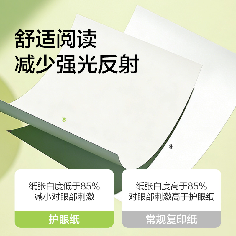 紐賽NS1175-F100目愈森林護眼復(fù)印紙A4-100張-25包(混)(包)