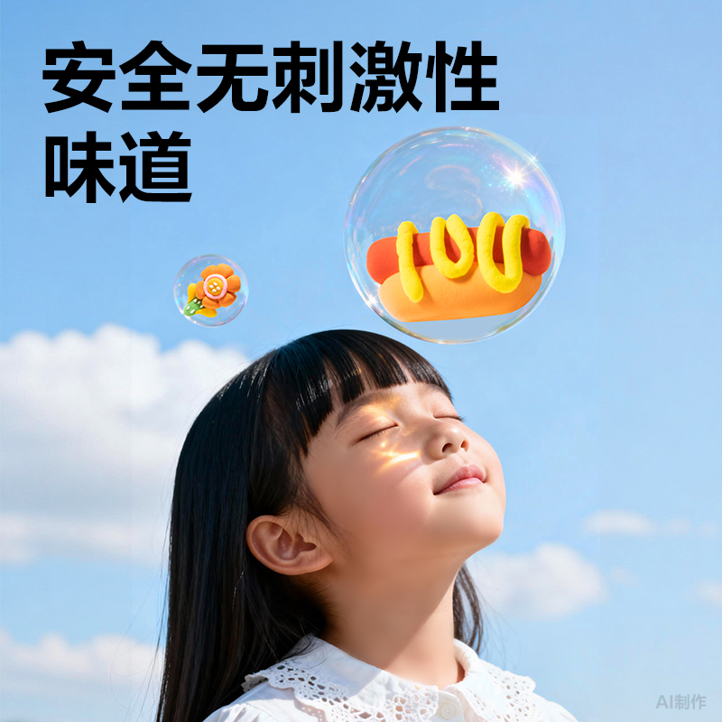 得力YC295-36抗菌零甲醛按鍵開蓋桶裝粘土_36色(混)(桶)