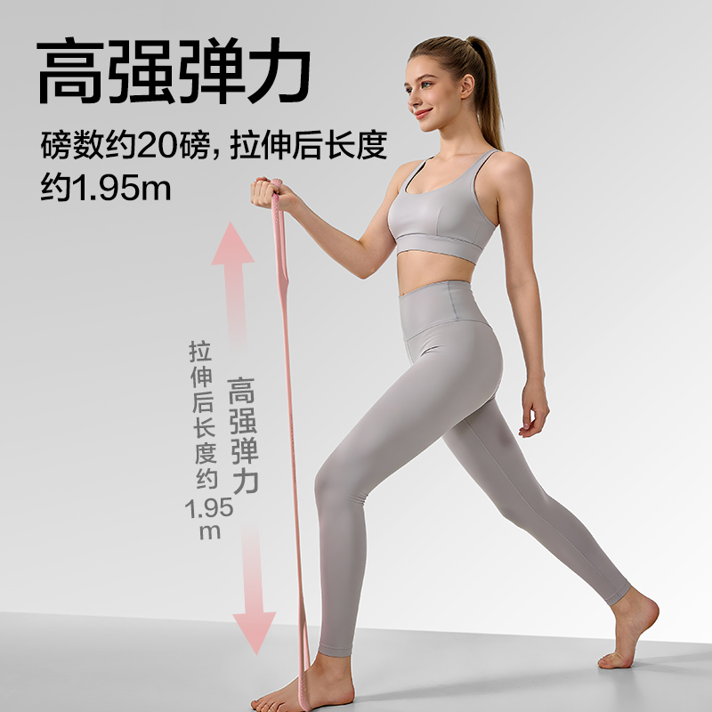 安格耐特FT319-1_20磅TPE拉力器(粉色)(個)