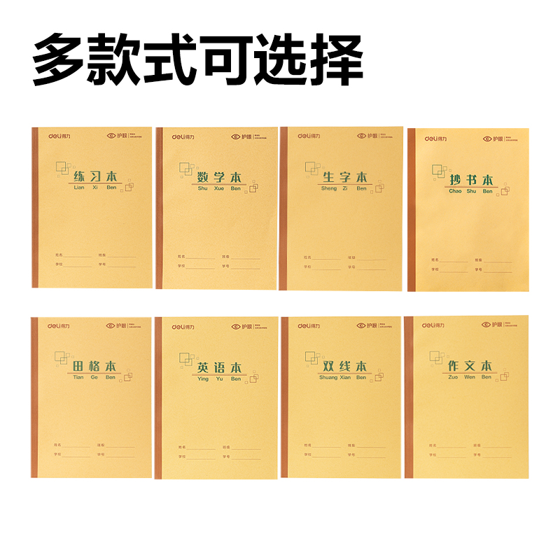 得力BDW22-01無(wú)線裝訂本-22K 20張(抄書(shū))(本)