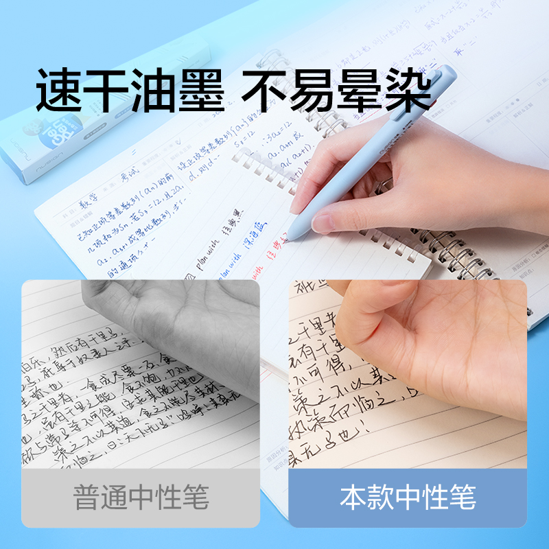 紐賽NS565-DZ三色多色筆黑色plus(1筆+3芯/盒)(瓷白色)