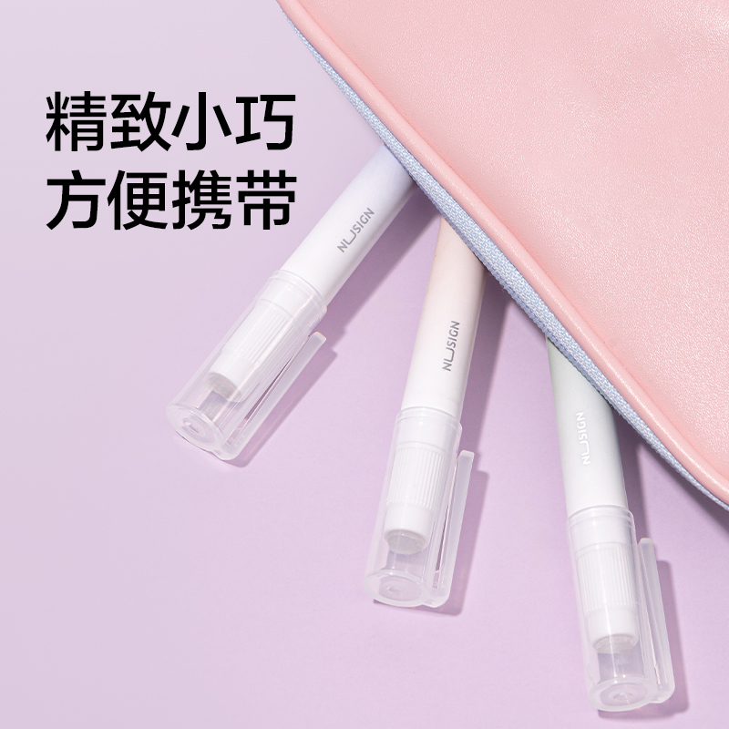 紐賽NS141-DZ固體膠(清露粉)(1支+4支替芯/卡)