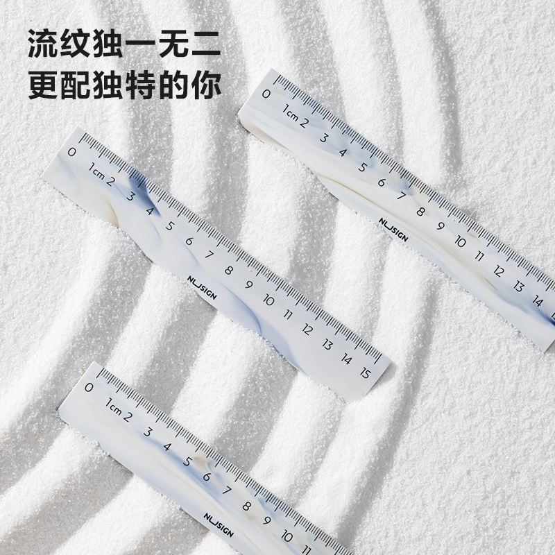 紐賽NS096C直尺15cm(流體白)(把)