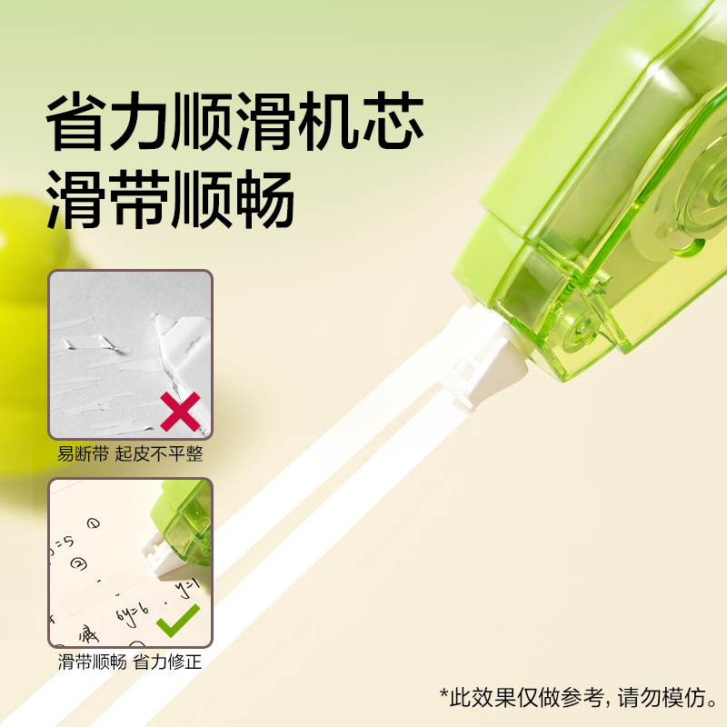 紐賽NS226-F目愈森林省力修正帶5mm*30m(黃)(個(gè))