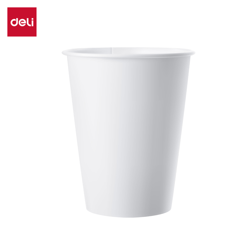 deli得力WLL230-2K紙杯定制2000只(250ml)(白)(箱)