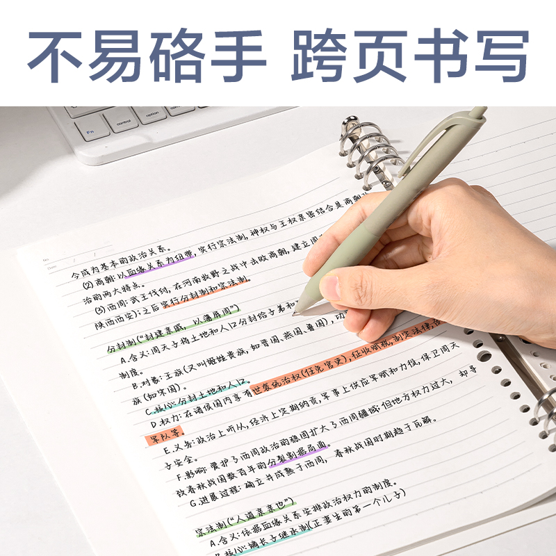 得力HB5-13活頁(yè)本PP殼(藍(lán))(PP殼+夾具)