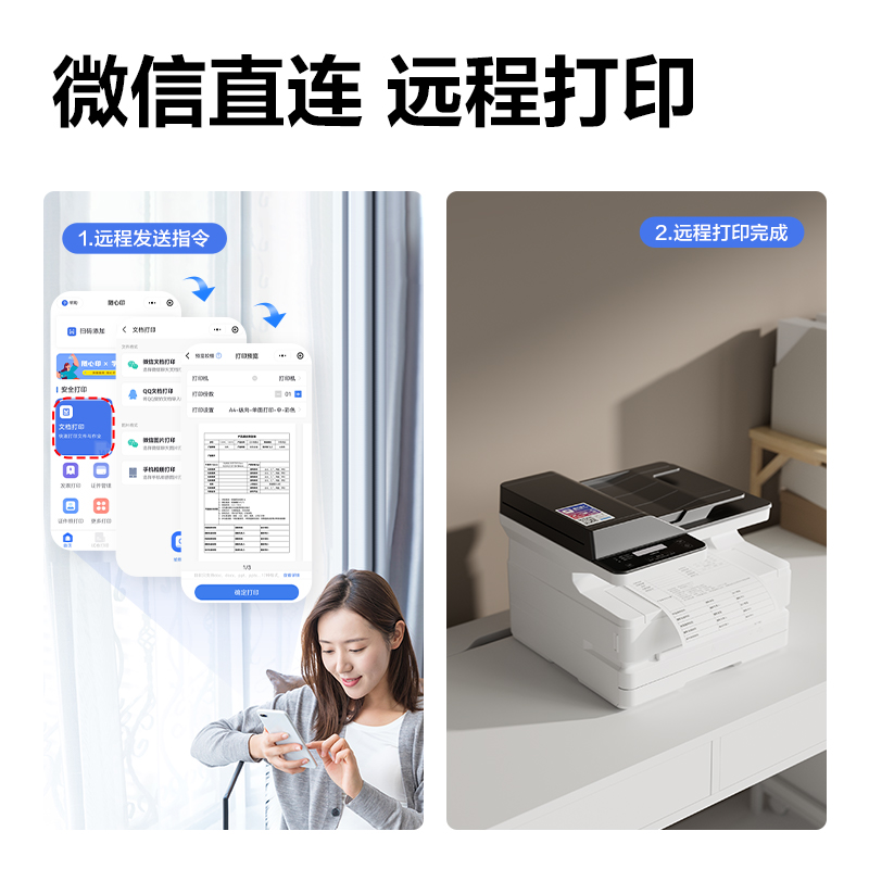得力M2320ADW黑白激光多功能一體機(jī)(白色)(臺(tái))