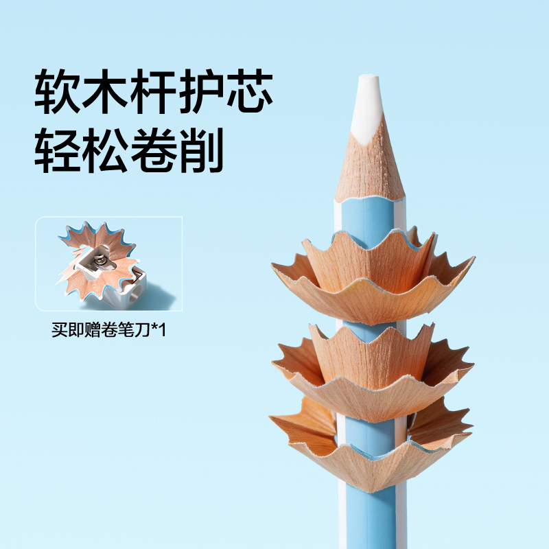 紐賽NS798-DZ三角款粗桿橡皮筆(混)(盒)