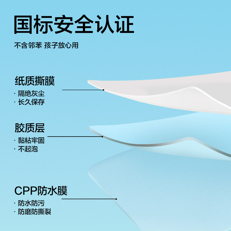 得力NS1801紐賽分段式包書膜27張?zhí)籽b(混)（套）