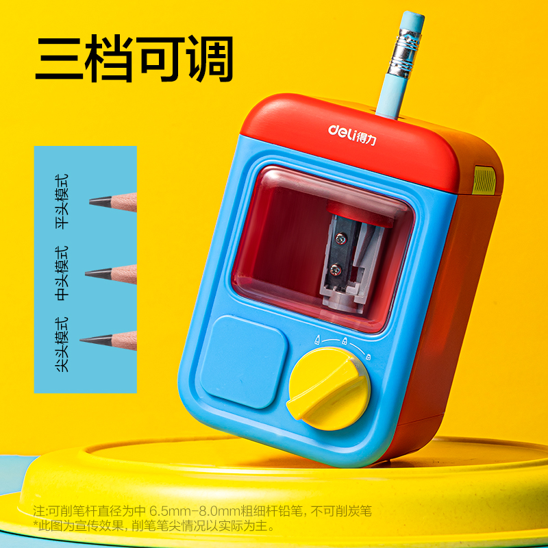 VA20扭蛋機造型款電動卷筆刀(紅)(個)