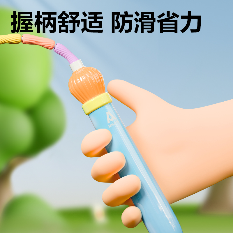 安格耐特FT136-1竹節(jié)跳繩-2.2m(不計數(shù))(藍色)(根)