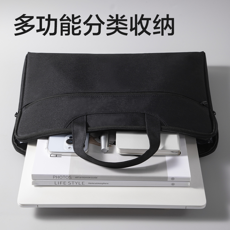 得力5590ES簡約商務公文包(黑)(個)
