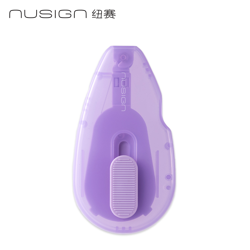 紐賽NS224修正帶5mm*12m(透明紫)(個(gè))