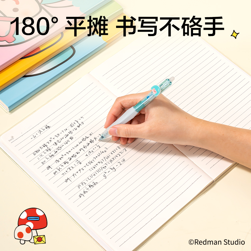 得力ME204迷你麥格系列巨透膠套本16K 80張(混)(本)